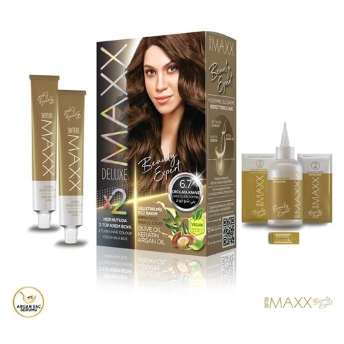 Maxx Deluxe Saç Boyası 6.7 Çikolata Kahve