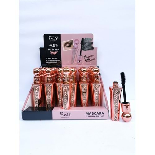 Rose 5d Taşlı Mascara Rm-2320 24*