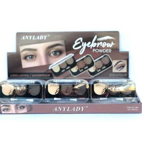 Anylady Eyebrow 3lü Kaş Farı 985 24*