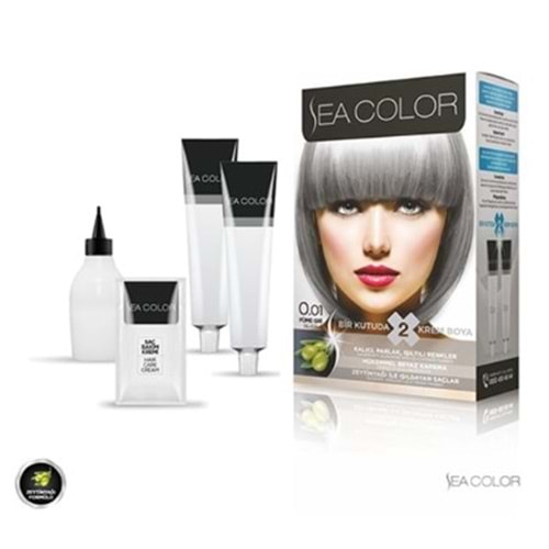 Sea Color 0.01 Füme Gri Saç Boyası