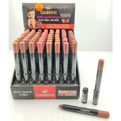 Gabrini Matte Crayon Dudak Kalemi 64*