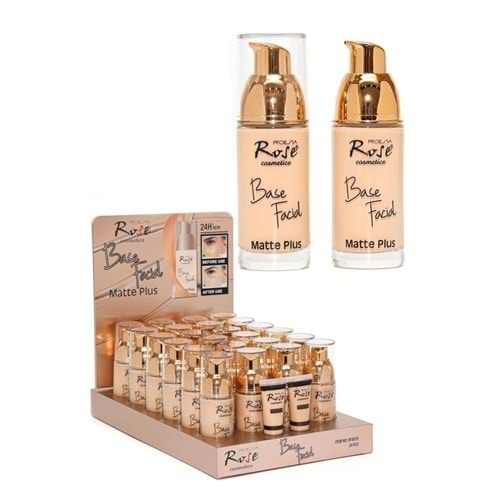 Rose Base Facial Fondoten Rf8272 24*